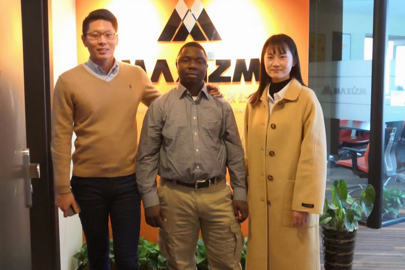 Guinea Client Visited MAXIZM Office