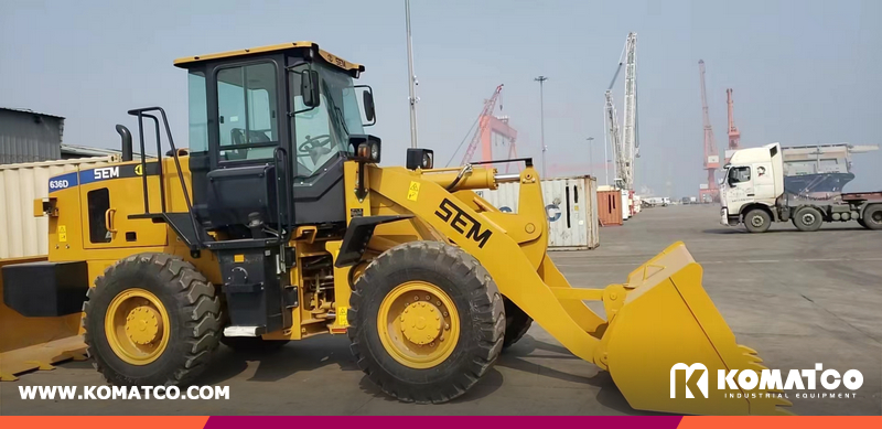 1 Unit SEM636D & 1 SEM655D Wheel Loader