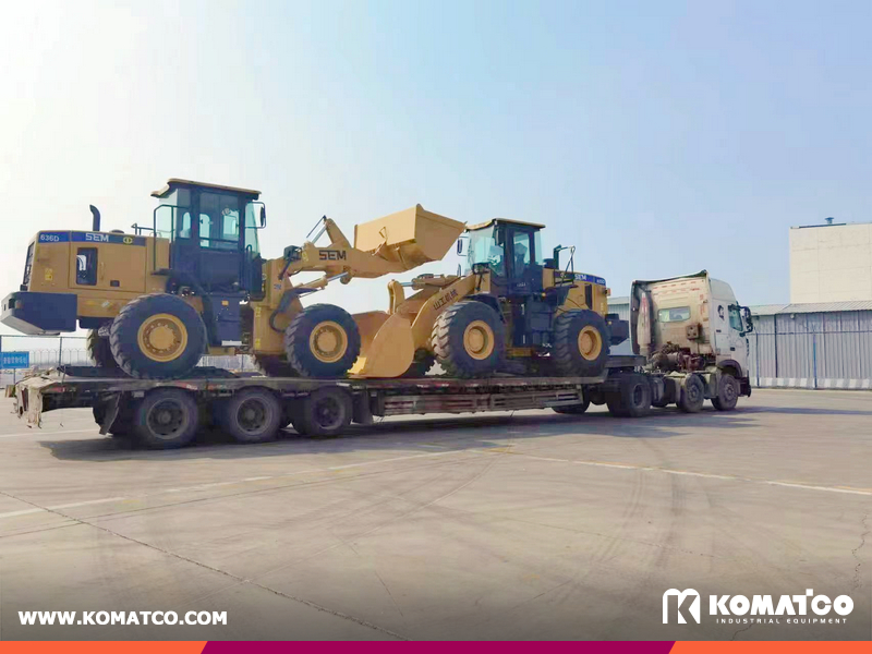 1 Unit SEM636D & 1 SEM655D Wheel Loader