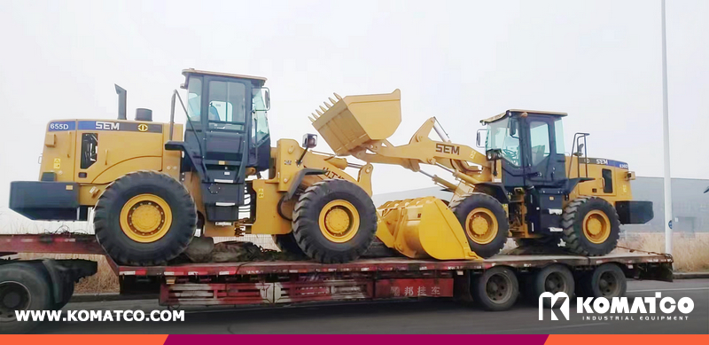 1 Unit SEM636D & 1 SEM655D Wheel Loader