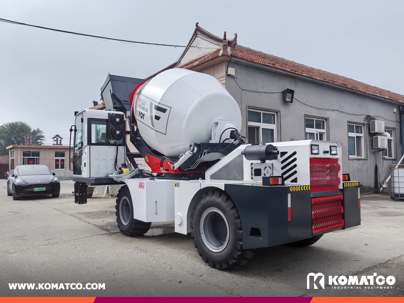 LUZUN JBC5500 Self Loading Concrete Mixer