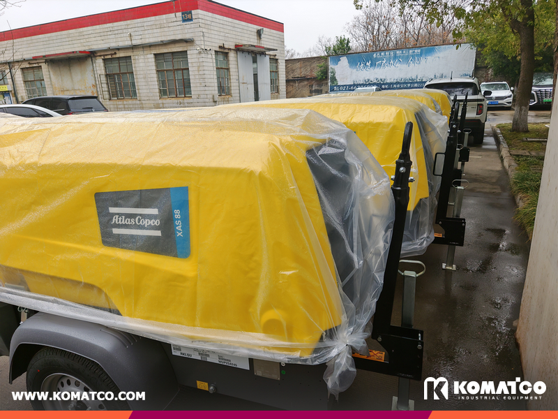 Atlas Copco XAS88KD Air Compressor