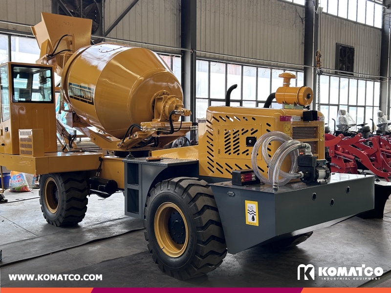 Libya – 1 Unit Hongyuan HY-200 Self-loading Concrete Mixer Truck