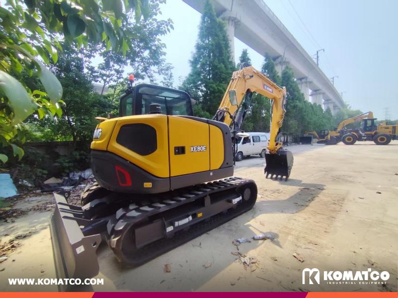 Mayotte - 2 Units XCMG XE55E Excavator & 1 XE80E Excavator