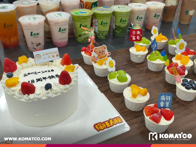 KOMATCO Celebrates 18th Anniversary with Afternoon Tea