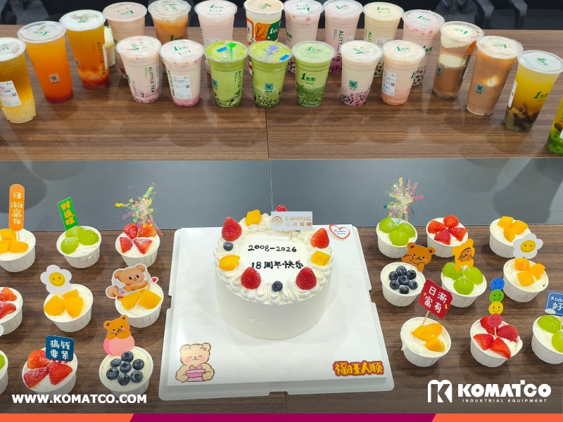 KOMATCO Celebrates 18th Anniversary with Afternoon Tea
